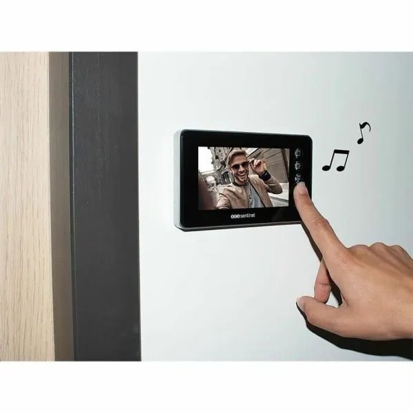 Smart Video-Porter SCS SENTINEL VisioFirst 4.3 Black noir Aluminium ABS