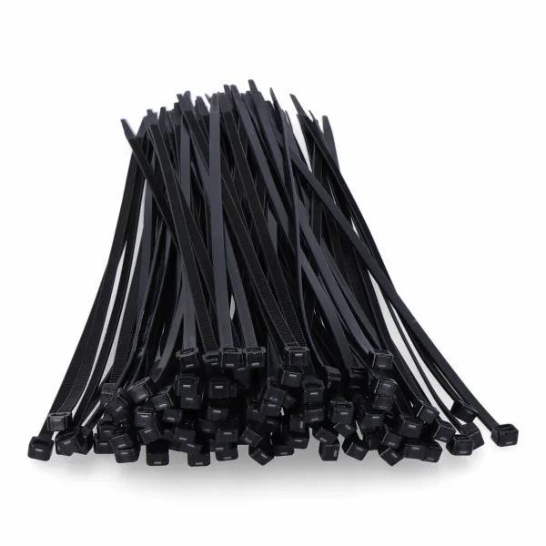 Nylon nippusiteet EDM 48414 Musta 550 x 8 mm (100 osaa)