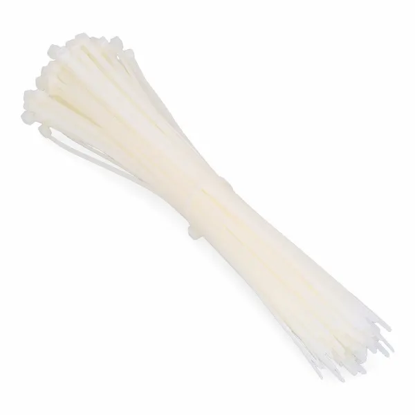 Nylon nippusiteet EDM 48314 Luonnollinen 550 x 8 mm (100 osaa)