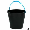 Kahvallinen sanko Colorbaby Musta 10 L 29,5 x 26 x 28,5 cm (6 osaa)