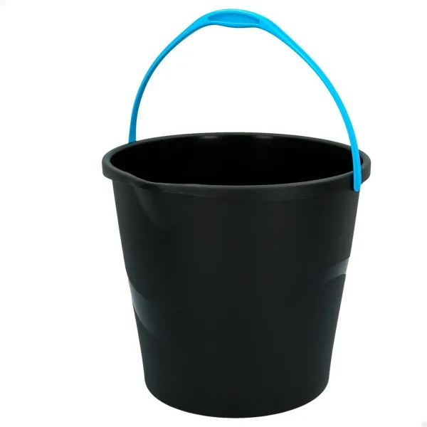 Kaušas su rankena Colorbaby Juoda 10 L 29,5 x 26 x 28,5 cm (6 vnt.)
