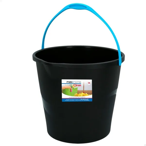 Grozs ar Rokturi Colorbaby Melns 10 L 29,5 x 26 x 28,5 cm (6 gb.)