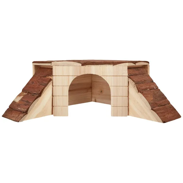 House for Rodents Kerbl 37 x 37 x 16 cm Brown Wood Rodents