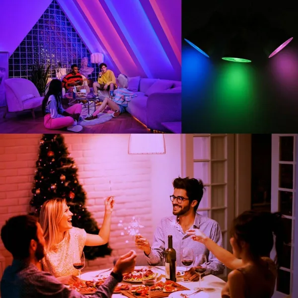 Smart Light bulb Yeelight YLDP004-A Wi-Fi 40 W GU10 LED 2700 K 6500 K 400 lm