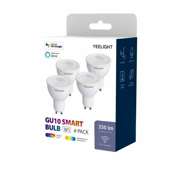 Smart Light bulb Yeelight YLDP004-A Wi-Fi 40 W GU10 LED 2700 K 6500 K 400 lm