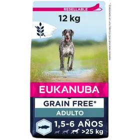 Lopbarība Eukanuba Pieaugušais Zivs 12 kg