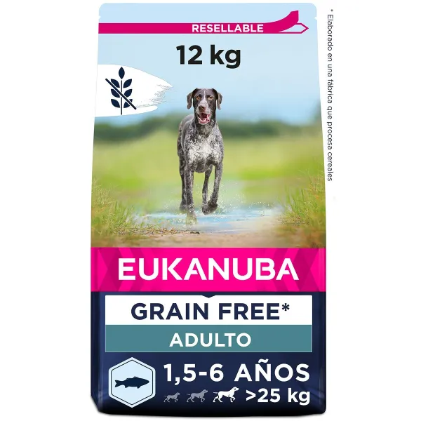 Pašarai Eukanuba Suaugęs Žuvis 12 kg
