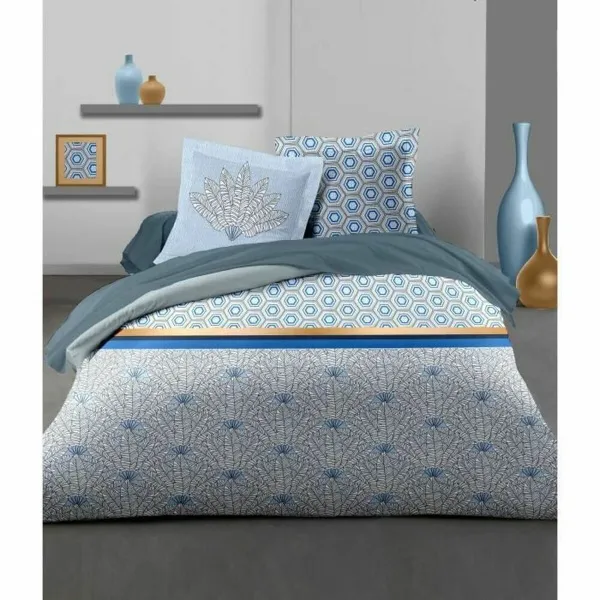 Pārtikas vāka komplekts HOME LINGE PASSION Divguļamā gulta 220 x 240 cm Zils