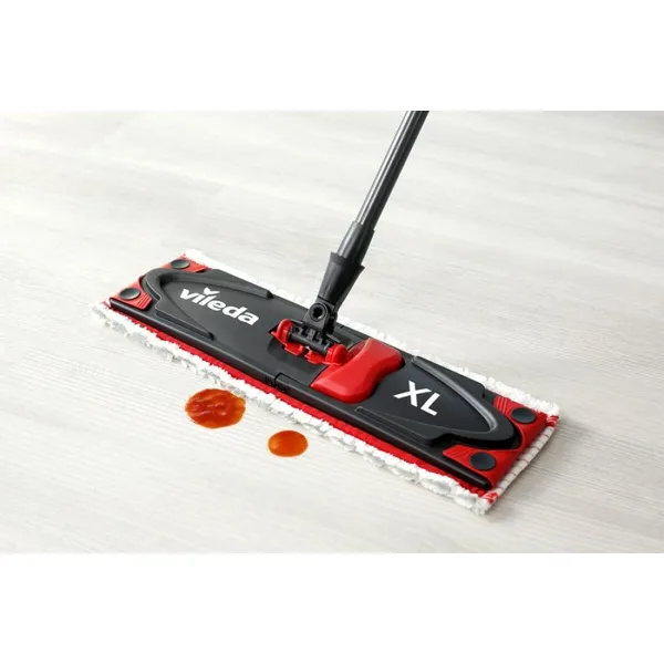 Mop with Bucket Vileda Ultramat Turbo XL Чёрный Красный Микрофибра