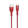 Borofone Starlight - 1.2 m USB to Lightning connection cable (red)