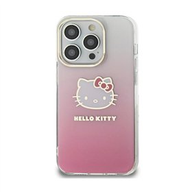 Hello Kitty IML Gradient Electrop Kitty Head - iPhone 11 Case (pink)