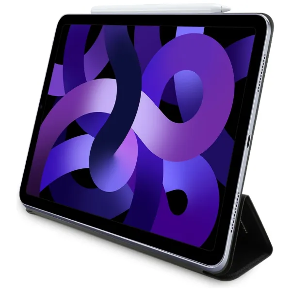 Karl Lagerfeld Book Cover Saffiano Magnetic Karl & Choupette - Case iPad Air 13” M3 (2025) / iPad Air 13” M2 (2024) (black)