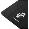 Karl Lagerfeld Book Cover Saffiano Magnetic Karl & Choupette - Case iPad Air 13” M3 (2025) / iPad Air 13” M2 (2024) (black)