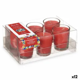 Scented Candle Set Acorde Red fruits Glass (12 Units)