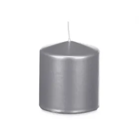 Candle Acorde Silver 9 x 10 x 9 cm (12 Units)