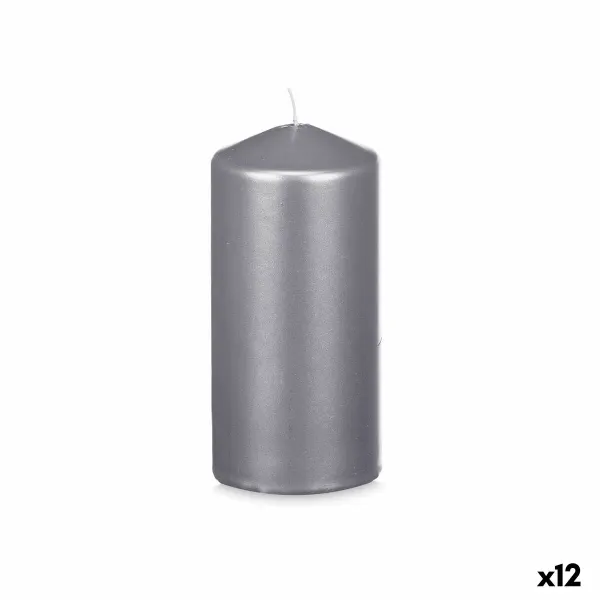 Svece Acorde Sudrabains 7 x 15,5 x 7 cm (12 gb.)
