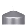 Candle Acorde Silver 7 x 15,5 x 7 cm (12 Units)