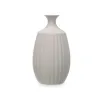 Maljakko Gift Decor Harmaa Keraminen Raidat 21 x 39 x 21 cm (2 osaa)