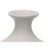 Vase Gift Decor Grey Ceramic Stripes 19 x 31 x 19 cm (4 Units)