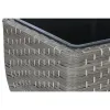 Set of Planters Home ESPRIT polypropylene Rattan 40 x 40 x 36 cm