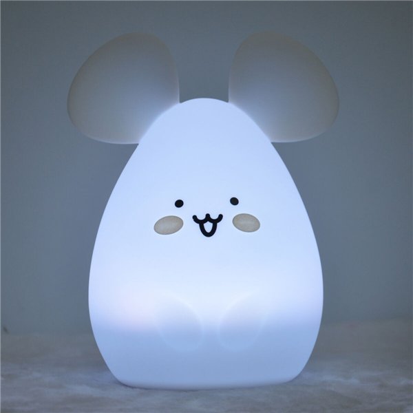 Vaikiška lempa su Bluetooth garsiakalbiu Muvit Mouse