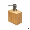 Дозатор мыла Berilo Серебристый Бамбук Пластик 9,7 x 15 x 5,8 cm (12 штук)