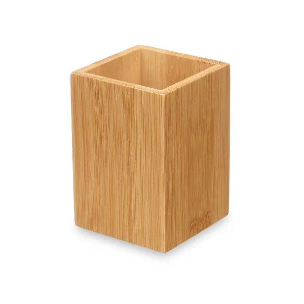 Hammasharjateline Berilo Luonnollinen Bambu Muovinen 6,8 x 9,7 x 6,8 cm (24 osaa)