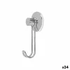 Подвесной крючок Berilo Металл Сталь ABS 6 x 13 x 4 cm (24 штук)