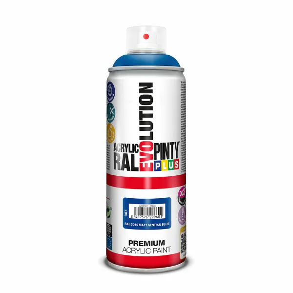 Pihustivärv Pintyplus Evolution RAL 5010 Gentian Blue 400 ml Matt