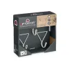 Hangers Gift Decor Valkoinen Metalli Kolmikulmainen Setti 3 Kappaletta (6 osaa)