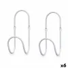Hangers Gift Decor Valkoinen Metalli Setti 2 Kappaletta (6 osaa)