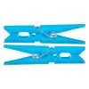 Clothes Pegs Multicolour Plastic 15 x 29 x 4,5 cm 1,2 x 9,5 x 9,5 cm Set 24 Pieces (24 Units)