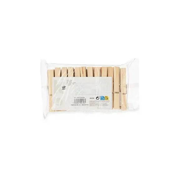 Pyykkipojat Puu 13 x 24 x 3 cm 12 x 24 x 3 cm 1,2 x 9 x 9 cm Setti 24 Kappaletta (24 osaa)