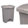 Atkritumu tvertne ar pedāli Pelēks Plastmasa 10 L (8 gb.)