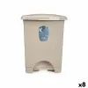 Pedal bin Beige Plastic 10 L (8 Units)