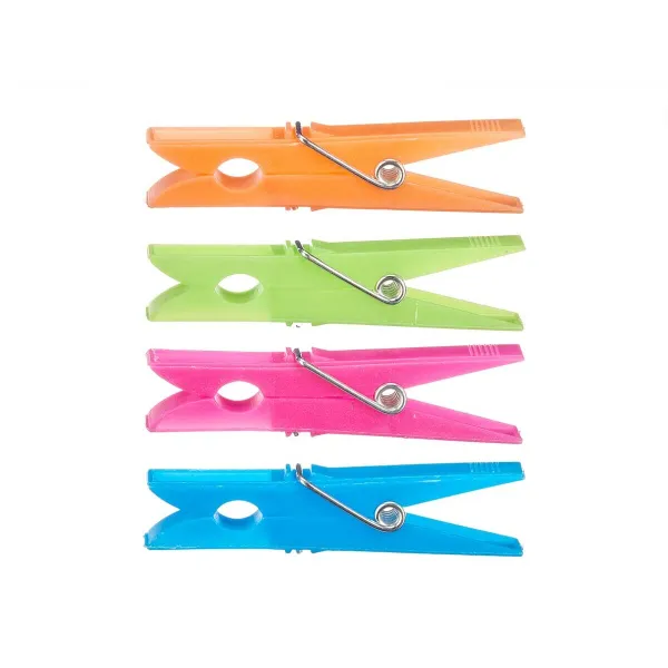 Drabužių kojelės Spalvotas Plastmasinis 7 x 1 cm 1 x 7 x 7 cm 10 x 20 x 3,5 cm 10 x 22 x 3,5 cm Rinkinys 24 Dalys (24 vnt.)