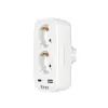 Wall Plug with 2 USB Ports TM Electron 3.1