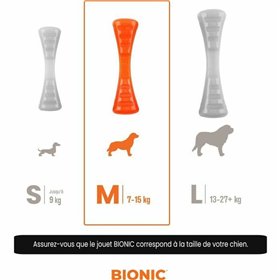 Dog chewing toy Bionic Urban stick Orange M