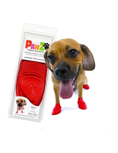 Boots Pawz Dog Red 20