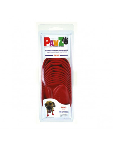 Boots Pawz Dog Red 20