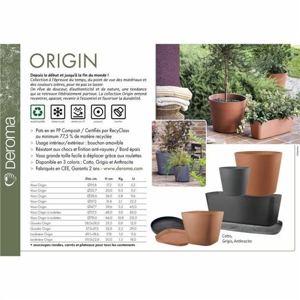 Plant pot Deroma
