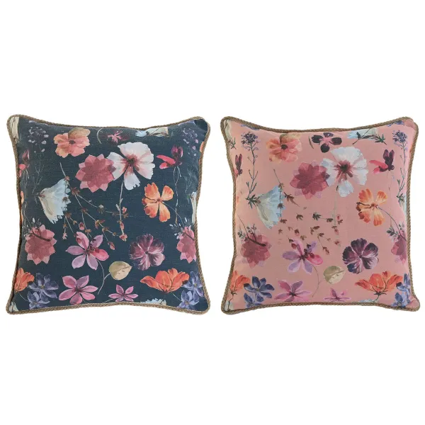 Pagalvėlė Home ESPRIT Romantiškas 45 x 5 x 45 cm (2 vnt.)