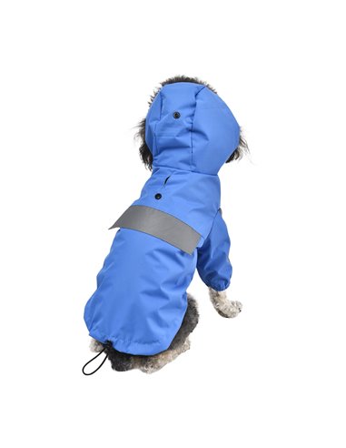 Dog Coat Hearts & Homies BESTIE PETS Blue 35 cm