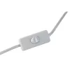 Pöytälamppu Home ESPRIT Valkoinen Beige Metalli Posliini 20 W 220 V 17,5 x 17,5 x 35 cm (2 osaa)