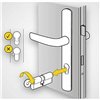 Security cylinder Yale 40 x 40 mm Brass