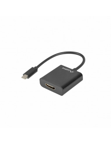 USB C to VGA Adapter Lanberg AD-UC-HD-01 Black