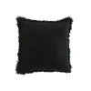 Pagalvėlė Home ESPRIT Juoda 45 x 8 x 45 cm