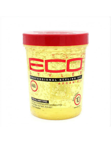 Medium hold fixing gel Eco Style 483317 Argan Oil (946 ml)