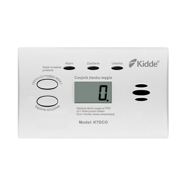 Carbon monoxide detector Kidde K7DCO
