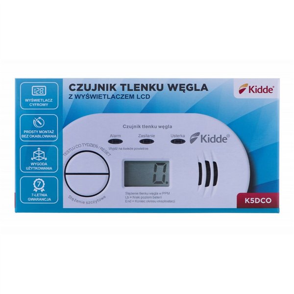 Carbon monoxide detector Kidde K5DCO